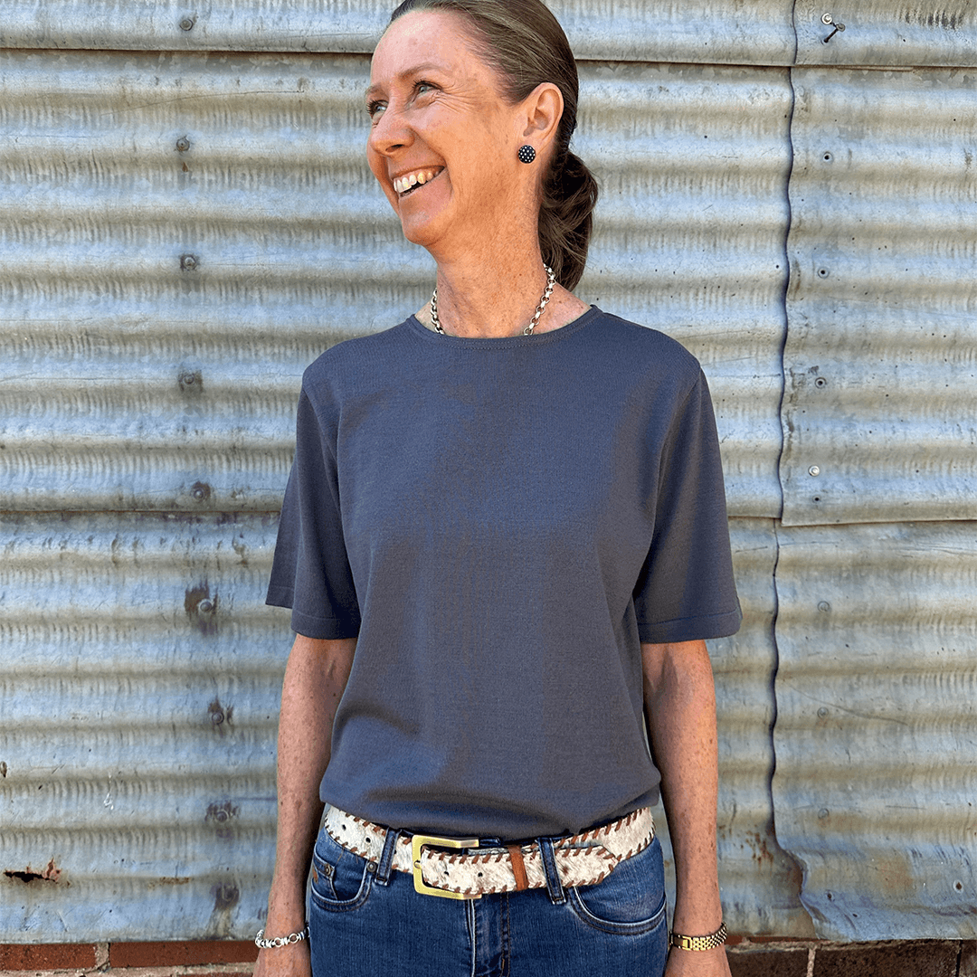 Roustabout Merino Short Sleeve Tee