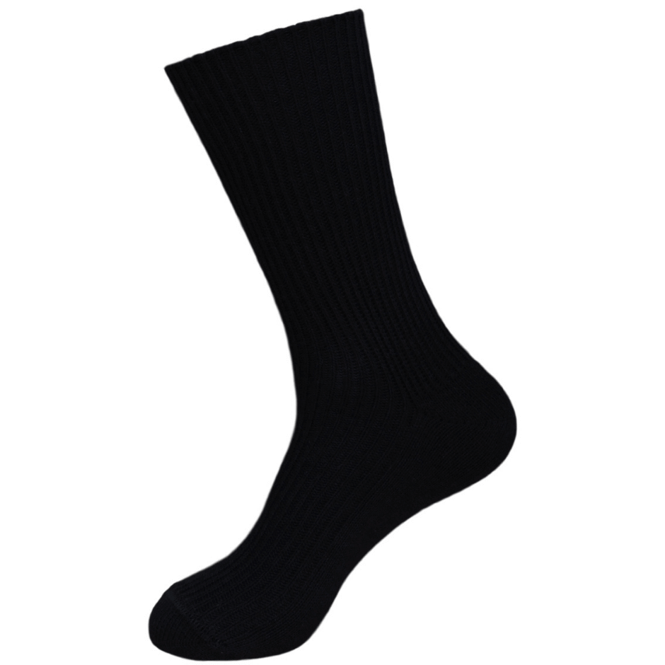 Australian made Elly black cotton fine knit dress loose top sock