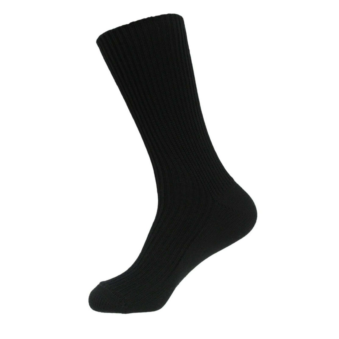 Australian made Otto medium ribbed merino wool sock