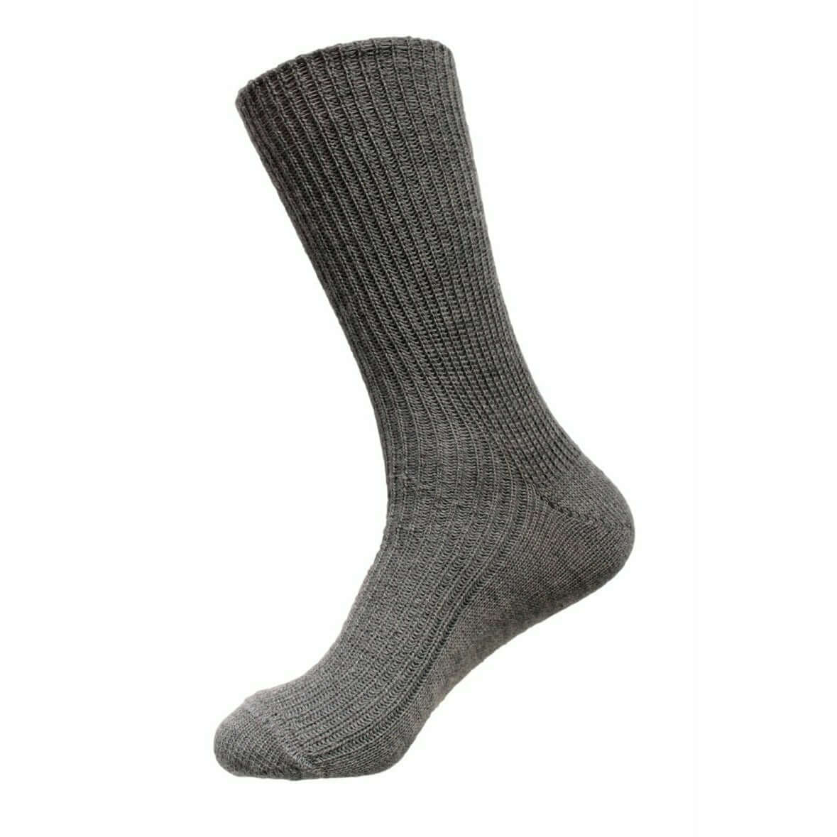 Australian made Otto medium ribbed merino wool sock