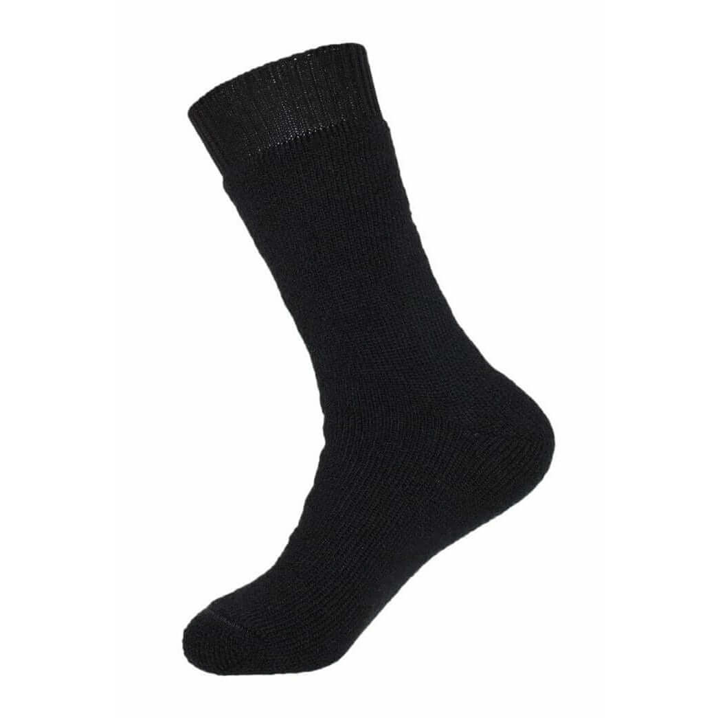 Australian made Max merino wool thick full cushioned loose top sock