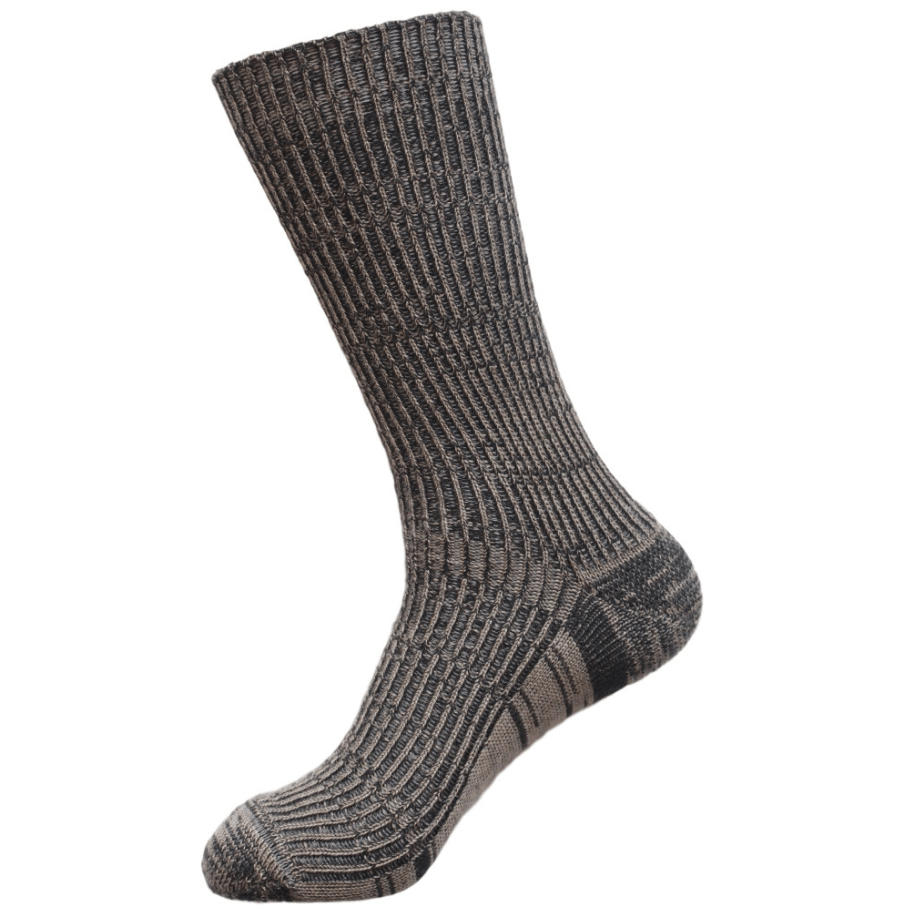 Australian made Narrawa medium ribbed merino wool sock