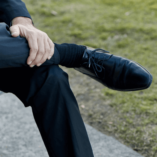 Alfred Fine Knit Merino Wool Dress Sock