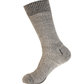 Lerida Luxury Ribbed Merino Wool/Silk Seamless Casual Sock