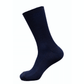 Australian made Alfred Mid Navy merino wool fine knit dress sock