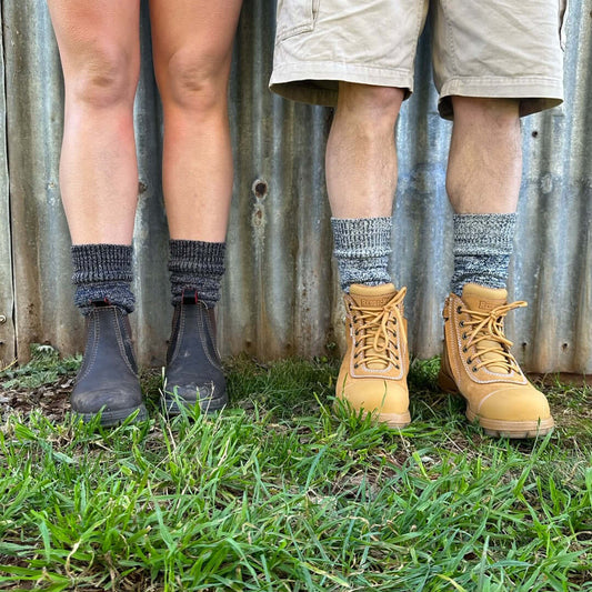 Wombat Loose Top Thick Merino/Hemp Hiking Sock
