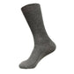 Australian made Otto medium ribbed merino wool loose top sock