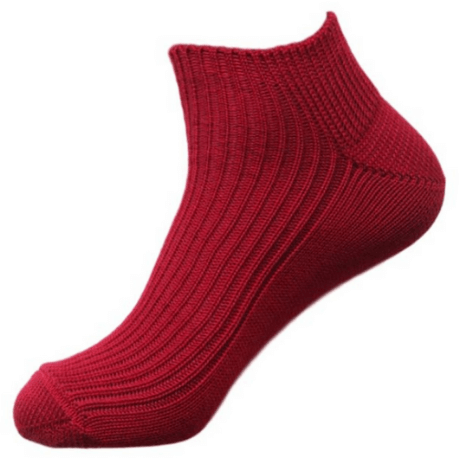 Australian made Redground medium ribbed merino wool ankle sock
